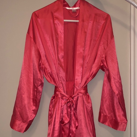 Victoria's Secret Other - Victoria Secret Pink Silk Robe